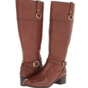 Bandolino Cognac Riding Boots